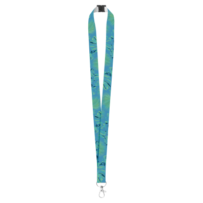 CUSTOM SUBLIMATION LANYARD in White