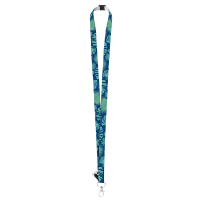 CUSTOM SUBLIMATION LANYARD in White