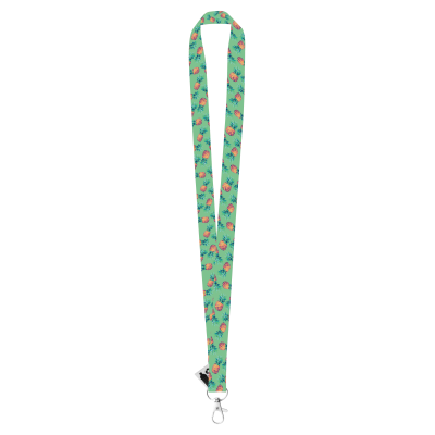 CUSTOM SUBLIMATION LANYARD in White