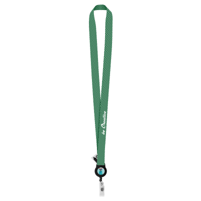 CUSTOM SUBLIMATION LANYARD in White