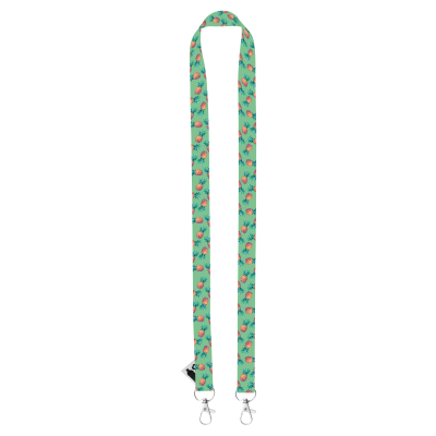 CUSTOM SUBLIMATION LANYARD in White