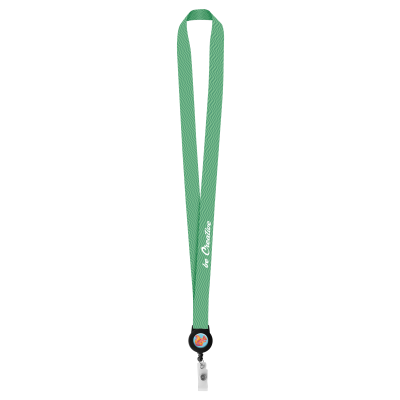 CUSTOM SUBLIMATION LANYARD in White