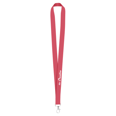 CUSTOM SUBLIMATION LANYARD in White