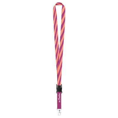 CUSTOM SUBLIMATION LANYARD in White