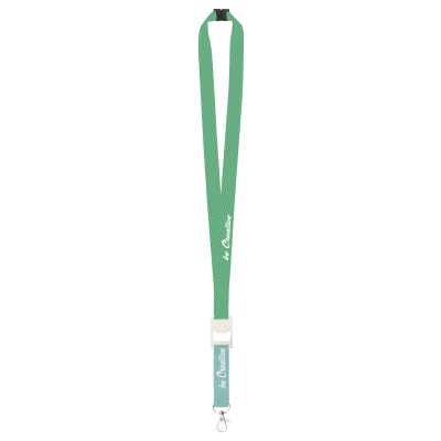 CUSTOM SUBLIMATION LANYARD in White