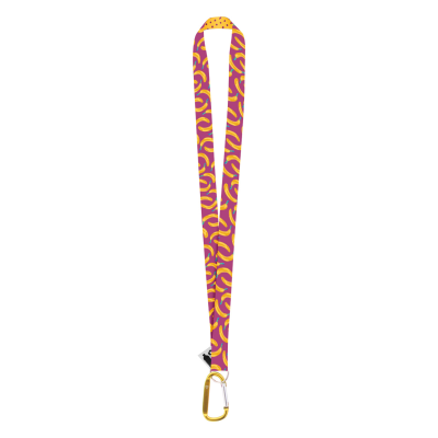 CUSTOM SUBLIMATION LANYARD in Yellow