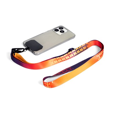 DYE-SUBLIMATED CROSSBODY LANYARD