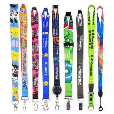 DYE SUBLIMATED FULL COLOUR LANYARD