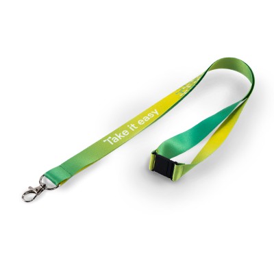 DYE-SUBLIMATED LANYARD+SAFETY BREAK