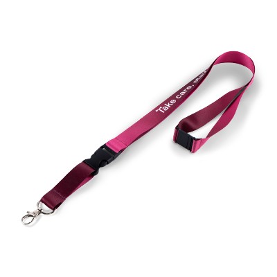 DYE-SUBLIMATED LANYARD+SAFETY BREAK+BUCKLE