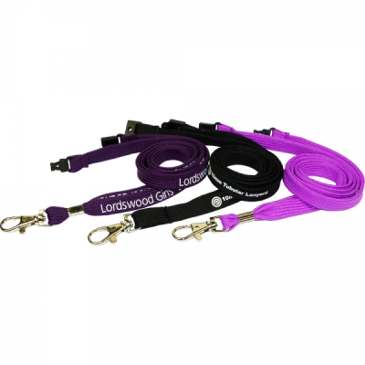 EXPRESS 10MM TUBULAR POLYESTER LANYARD