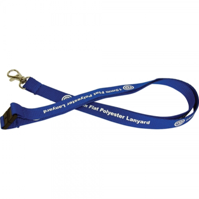 EXPRESS 15MM FLAT POLYESTER LANYARD