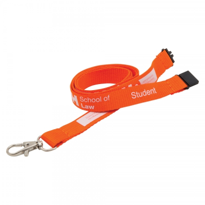 EXPRESS 20MM FLAT POLYESTER LANYARD