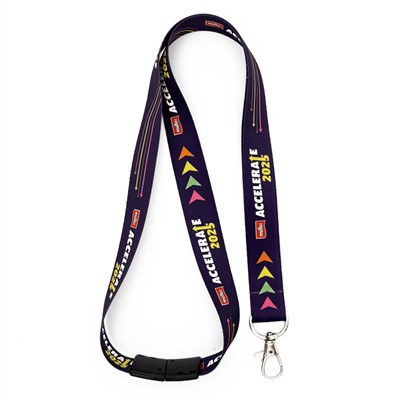 EXPRESS 3 DAY FULL COLOUR RPET LANYARD