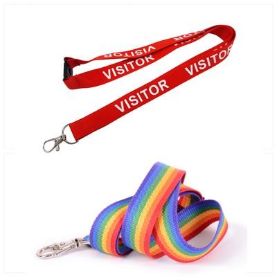 FLAT POLYESTER PRINTED LANYARD