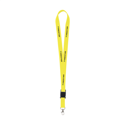 KEYCORD 2 CM LANYARD in Neon Fluorescent Fluorescent Yellow