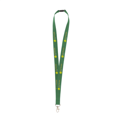 KEYCORD BUDGET SAFETY 2 CM LANYARD in Green