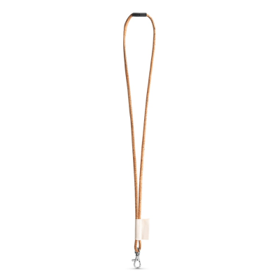 LANYARD CORK LONG SET STANDARD MODELS in Natural