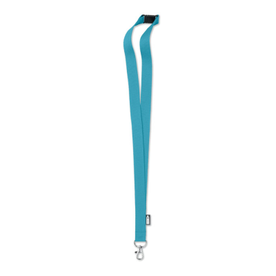 LANYARD in RPET 20 Mm in Blue