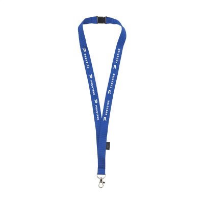 LANYARD SAFETY GRS RPET 2 CM in Blue