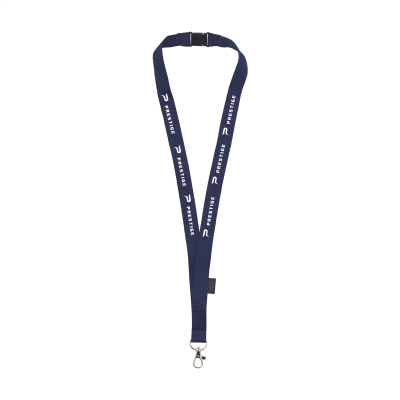 LANYARD SAFETY GRS RPET 2 CM in Navy