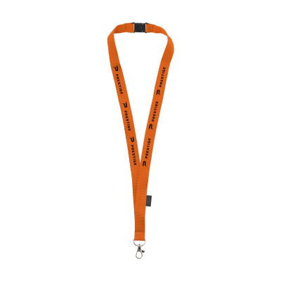 LANYARD SAFETY GRS RPET 2 CM in Orange