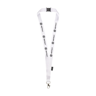 LANYARD SAFETY GRS RPET 2 CM in White