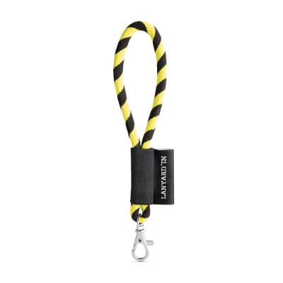 LANYARD TUBE SHORT SET STANDARD MODELS in Hexachrome Yellow - PROMOTIONAL CORPORATE GIFT