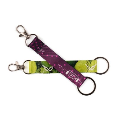 MADE in Britain Rpet Lanyard Split Ring Keyring - PROMOTIONAL CORPORATE GIFT