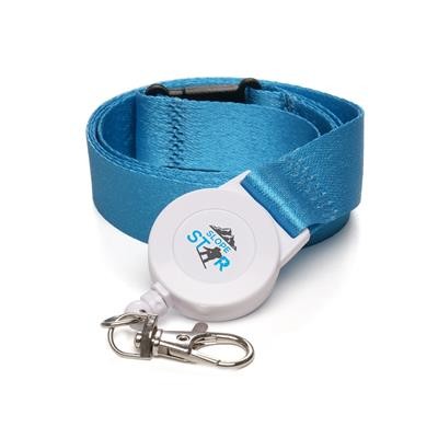 MADE-IN-BRITAIN RPET LANYARD with Ski Pass