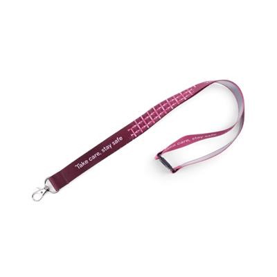 REFLECT DYE-SUBLIMATED LANYARD+SAFETY BREAK