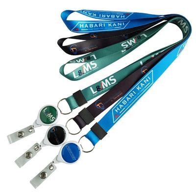 RETRACTABLE LANYARD with Badge Reels