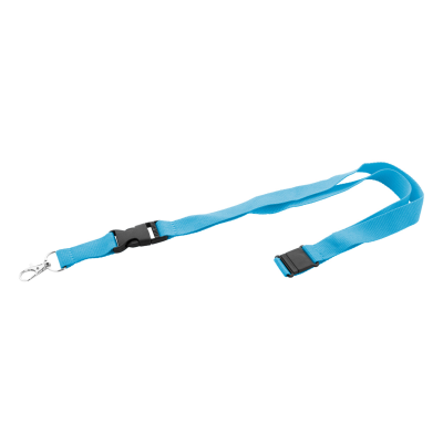 RPET LANYARD in Light Blue
