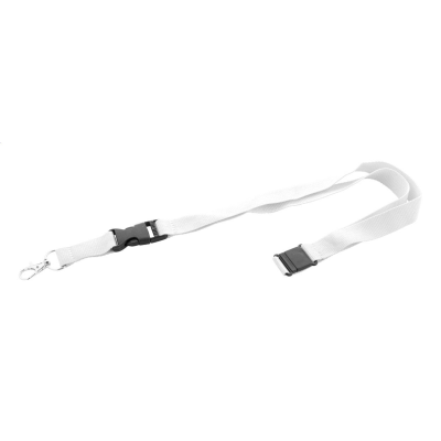 RPET LANYARD in White
