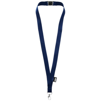 TOM RECYCLED PET LANYARD with Breakaway Closure