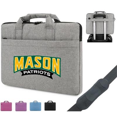 POLYESTER LAPTOP SLEEVE with Carry Handle & Shoulder Strap