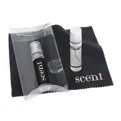 2PC BLACK SCREEN & GLASSES CLEANING PILLOW PACK