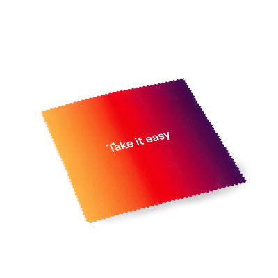 MICROFIBRE CLEANING CLOTH CUSTOM-DESIGNED