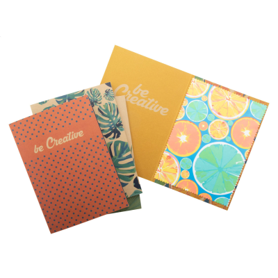 POSTCARD GLASSES CLOTH in Natural