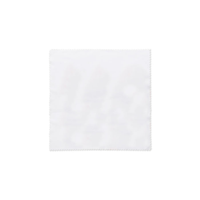 RPET CLEANING CLOTH 13X13CM in White