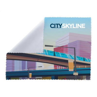 RPET CLEANING CLOTH in White