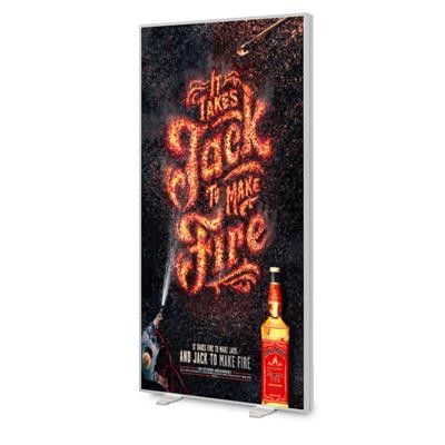 GLOPIX LED LIGHT BOX - 2500MM X 850MM X 130MM DEEP