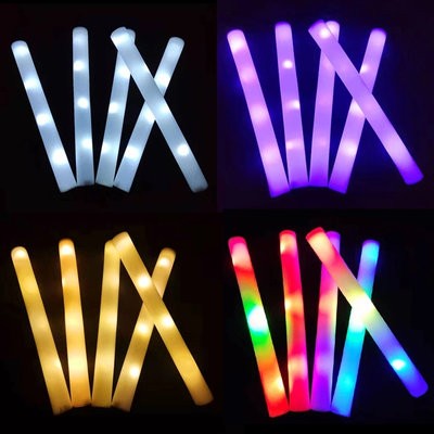 CUSTOMIZED LED FOAM STICK GLOW BATON - PROMOTIONAL CORPORATE GIFT