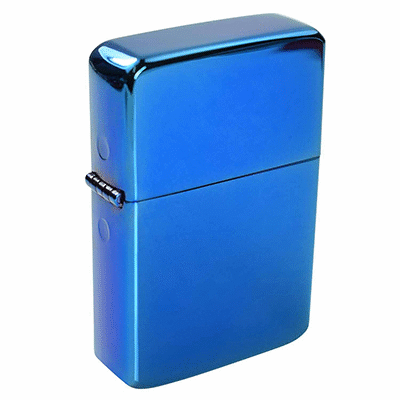 BRASS STAR LIGHTER in Blue