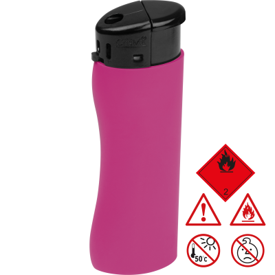 ELECTRONIC LIGHTER MOUSCRON in Pink 
