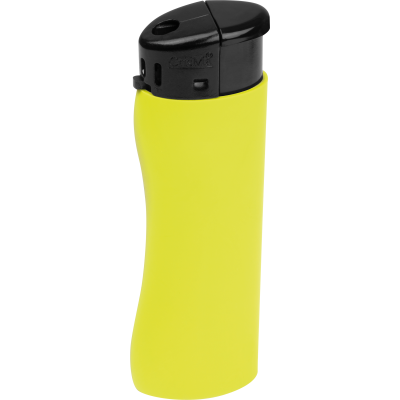 ELECTRONIC LIGHTER MOUSCRON in Yellow 