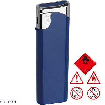 ELECTRONIC PLASTIC LIGHTER in Blue