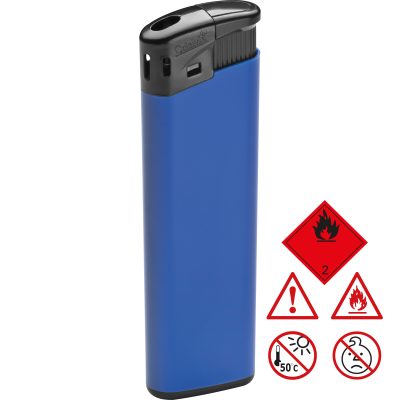 ELECTRONIC PLASTIC LIGHTER in Blue