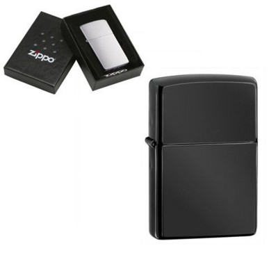 GENUINE ZIPPO LIGHTER in Ebony Finish