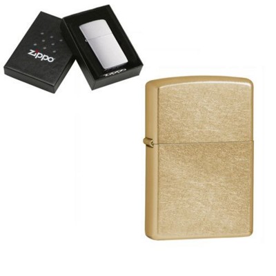 GENUINE ZIPPO LIGHTER in Gold Dust